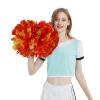 Blaward 2 Pack Cheerleading Pom Poms with Handle Upgrade Fluffy (14.2 inch/200g) Professional Cheerleader Pom Poms for Halloween Holiday Team Spirit Sports Dance Cheering Kids Adults view 2