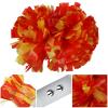Blaward 2 Pack Cheerleading Pom Poms with Handle Upgrade Fluffy (14.2 inch/200g) Professional Cheerleader Pom Poms for Halloween Holiday Team Spirit Sports Dance Cheering Kids Adults view 4