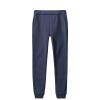 Women Hoodie Sweatshirts Sweatsuit 2 Piece Set Drawstring Pullover Tracksuit Long Sleeve Sweatpant Jogger Workout Set Navy view 3