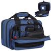 DBTAC Gun Case Bag Compact Small-PLUS | Tactical 3x Pistol Bag Handgun Revolver Shooting Case with Lockable Zipper for Shooting Range Outdoor Hunting, Urban Blue