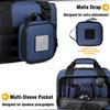 DBTAC Gun Case Bag Compact Small-PLUS | Tactical 3x Pistol Bag Handgun Revolver Shooting Case with Lockable Zipper for Shooting Range Outdoor Hunting, Urban Blue view 2