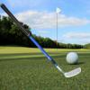 UGPLM Golf Chipper Golf Chipping Club Adjustable 22"-37" Dual Sided for Both Handed Golf Wedge Telescopic for Children Women Men Adults Beginners, Blue view 2