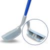 UGPLM Golf Chipper Golf Chipping Club Adjustable 22"-37" Dual Sided for Both Handed Golf Wedge Telescopic for Children Women Men Adults Beginners, Blue view 3