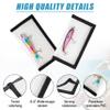 AGOOL Fishing Lure Wraps 5/10 Packs Durable Clear PVC Lure Covers Keeps Fishing Safe Easily See Lures Fishing Hook Covers Bait Storage Keeps Children, Pets and Fishermen Safe from Sharp Hook view 4