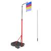 ARCVOX 130-380cm Vertical Jump Training Aid, Jump Measurement Test Stick Pole, Volleyball Spike Trainer Equipment, Jump Height Measuring Device view 1