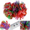 Blaward 2 Pack Cheerleading Pom Poms with Handle Upgrade Fluffy (14.2 inch/200g) Professional Cheerleader Pom Poms for Halloween Holiday Team Spirit Sports Dance Cheering Kids Adults view 3