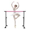 Ballet Barre Portable Lifting Steel Ballet Barre, Household Dance Studio Suction Cup Dance Training Pole, Can Bear A Weight of 250kg (Color : Pink, Size : 2M/6.6FT) view 1