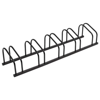 YAFF Bike Rack for 5 Bikes Black Steel