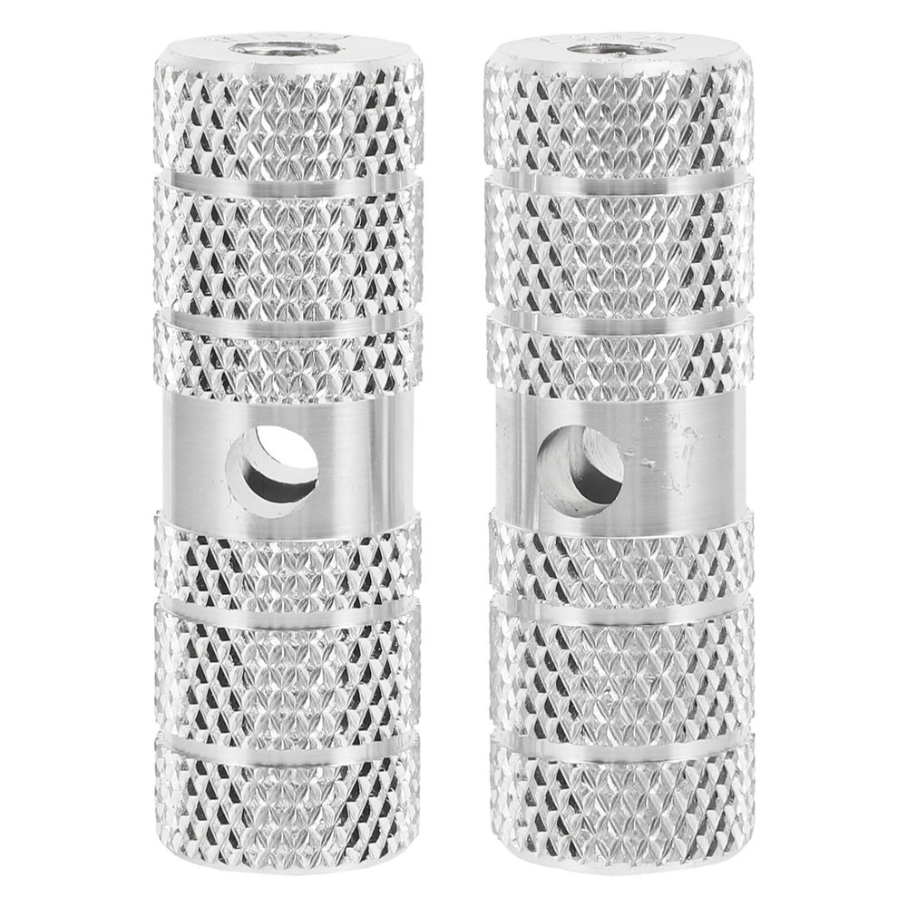 BESPORTBLE 2pcs Aluminum Bike Pegs -Skid Rear Foot Pedals for Adults Boys and Girls Heavy Duty Cycling Accessories Easy to Install for