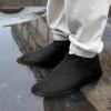 Shakven Foldable Waterproof Silicone Shoes Covers | Reusable Rubber Rain Shoe,Non-Slip Silicone Overshoes for Rain,Snow Day,Muddy Roads view 2