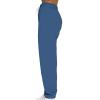 NATHGAM Casual Pant Women's Winter Sweatpants High Waist Solid/Print Y2K Teen Girls Street Joggers Fall Lounge Yoga Workout Pants for Women Outdoor Hiking Trousers s view 3