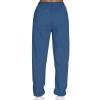 NATHGAM Casual Pant Women's Winter Sweatpants High Waist Solid/Print Y2K Teen Girls Street Joggers Fall Lounge Yoga Workout Pants for Women Outdoor Hiking Trousers s view 4