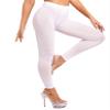 Lorilida Women's Hollow Out See Through Sheer Long Pants Tight Leggings Trousers Footless Pantyhose Sheer White A Large view 4