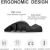 Pilates Spine Corrector Wedge, Detachable EPP Arc Foam Massage Table, Back Pain Relief, Balance Core Strengthening and Stretching view 3