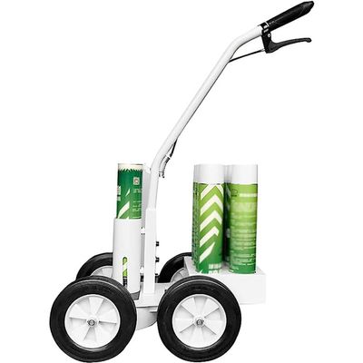 4 Wheel applicator, Wheel Transfer Line Marking Machine, Multifunction Athletic Field Marking Machine, Paint Line Striping Equipment, Road Factory Workshop Scribing Machine