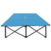 YAFF Two Person Folding Sun Lounger Blue Steel-0352 view 3