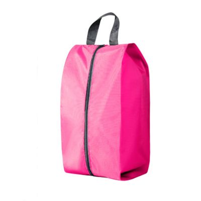 Bluelans Shoe Bags for Travel, Large Travel Shoe Bags for Packing, Travel Shoe Storage Bag, Portable Shoes Organizer Pouch with Zipper for Men and Women Pink