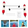 2Pcs Kayak Outrigger Stabilizers Inflatable Kayak Outrigger Marine Boat Canoe PVC Outrigger Arms Stabilizer System Portable Kayak Stabilizer Sidekicks Kit Standing Float Stabilizer view 3