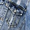 Kedera Denim Jacket for Women Distressed Jean Jackets Button Up Vintage Western Trucker Jacket view 4