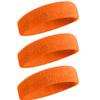 BEACE Sweatbands Sports Headband for Men & Women - Moisture Wicking Athletic Cotton Terry Cloth Sweatband for Tennis, Basketball, Running, Gym, Working Out view 1