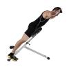 BANLICALI Roman Chair, Folding Hyperextension Bench Roman Chair with 5-Stage Adjustment 39-45" Roman Bench Back Extension Machine for Home, Gym, Hotel Up to 265 lbs Weight Capacity (White) view 1