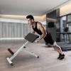 BANLICALI Roman Chair, Folding Hyperextension Bench Roman Chair with 5-Stage Adjustment 39-45" Roman Bench Back Extension Machine for Home, Gym, Hotel Up to 265 lbs Weight Capacity (White) view 2