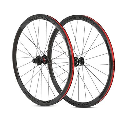 TUJISEK Road Bike Wheelset 700c Disc Brake Thru Axle Ultralight Aluminum Alloy Double Wall Rim 8/9/10/11/12 Speed 24 Holes Front and Rear Wheel 1980g