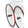 TUJISEK Road Bike Wheelset 700c Disc Brake Thru Axle Ultralight Aluminum Alloy Double Wall Rim 8/9/10/11/12 Speed 24 Holes Front and Rear Wheel 1980g view 3