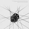 TUJISEK Road Bike Wheelset 700c Disc Brake Thru Axle Ultralight Aluminum Alloy Double Wall Rim 8/9/10/11/12 Speed 24 Holes Front and Rear Wheel 1980g view 4