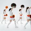 6pcs Powerful Mighypatch Matchs Reusable Cheerleader Props Reusable Pom Poms Portable Cheerleading Props Small Pom Poms Christmas Pompom Long Accessories Cheer Props Hand Flower Pe view 3