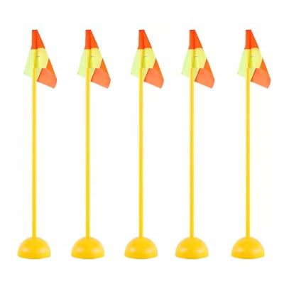RENLXFI Athletic Equipment for Speed & Agility Training, Slalom Poles Coaching Sticks for Soccer Football Nd More, with Rubber Base Field Markers (Size : 1.5m/59.1in)