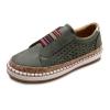 Ladmiple Sneakers For Women White Tan Womens Low Top Canvas Sneakers Slip On Casual Walking Shoes Dressy Summer Fashion Comfortable Non Slip Flats Loafers view 1