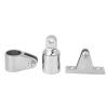 12 PCS Bimini Top Cap, Bimini Top Parts with Strong Corrosion Resistance, 316 Stainless Steel Marine Hardware for Sea Boats, Trucks, Trailers, Marine Parasol view 2
