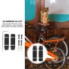 BESPORTBLE 1 Pair Sturdy Aluminum Alloy Bicycles Pedal Bike Pegs Folding Bike Pegs view 2