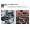 BESPORTBLE 1 Pair Sturdy Aluminum Alloy Bicycles Pedal Bike Pegs Folding Bike Pegs view 4