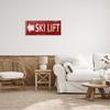 Stupell Industries Ski Lift Arrow Pointing Left Canvas Wall Art Design by Peter Horjus view 3