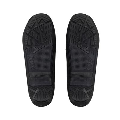 Leatt Sole 4.5/5.5 Enduro #US12/13 Pair Blk/Blk
