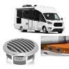 4pcs Boats Airflow Vent Cover 3.5in High Polished Stainless Steel, Adjustable, Easy to Install, Premium Material, Good Decoration for Yachts RVs view 4