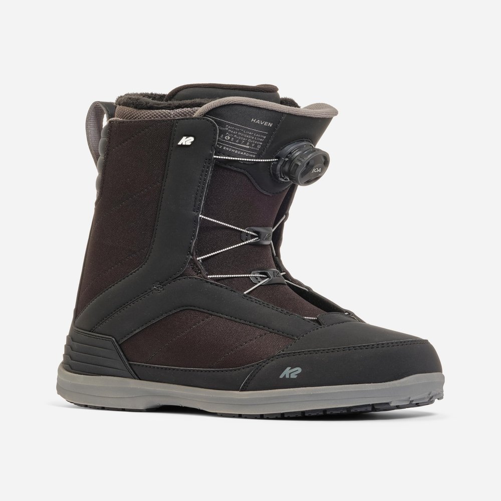 K2 Haven Women's Snowboard Boots, Black, 8