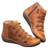 Ladmiple Ankle Boots For Women Dressy Comfy Womens Fashion Ankle Booties Causal Combat Boots Cowboy Cowgirl Western Short Booties Round Toe High Top Winter Walking Shoes view 1
