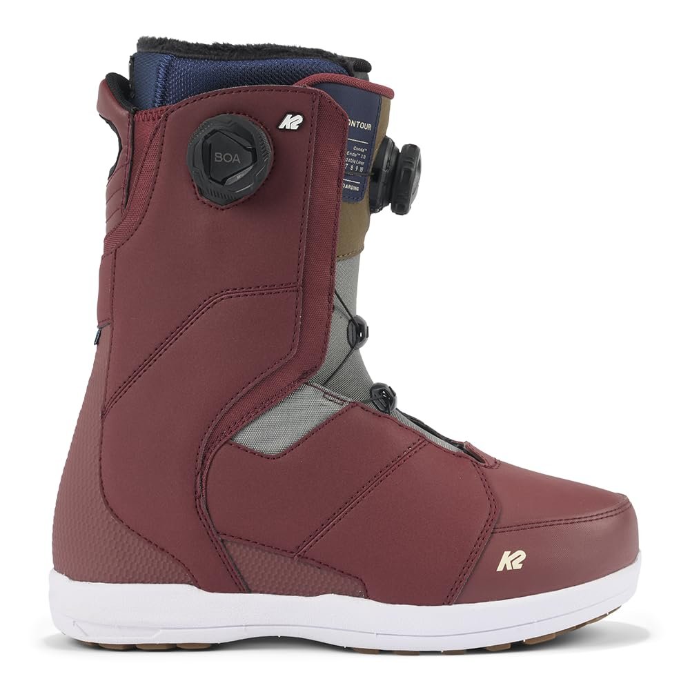 K2 Contour Womens Snowboard Boots, 9, CO-ED