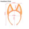 Sgehen Unisex Dog Ears Headband for Adult Halloween Animal Headwear Accessories 2 Pack view 2