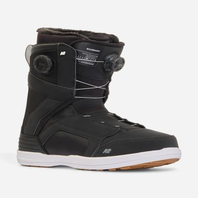 K2 Boundary Men's Snowboard Boots, Black, 11.5