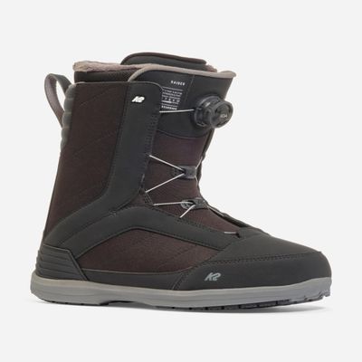 K2 Raider Men's Snowboard Boots, Black, 7