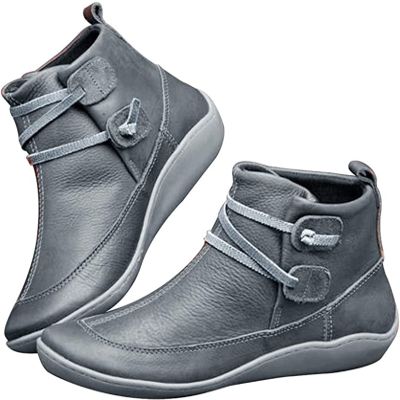 Ladmiple Cowboy Boots For Women Brown And Black Cowboy Boots for Women Booties Ankle Cowgirl Western Boots Round Toe Short Booties Classic High Top Combat Walking Shoes