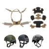 Bewinner Dial Suspension System Chin Strap - 3rd Generation Adjustable Helmet Liner System Steap Kit with Internal Sponge Pad for MICH Helmet view 1