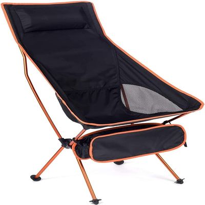 Camping Chair, Folding Outdoor Folding Chair Portable Camping Chair Oxford Cloth Folding Extended Camping Seat Fishing BBQ Festival Picnic Beach Ultra Light Chair