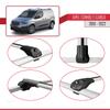 acpar Compatible with Opel Combo E Cargo 2019-2022 ACE-1 Car Roof Rack Cross Bar Grey Aluminium 2 Bars view 4