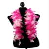 Flydreamfeathers Feather Boa 25 Gram, 4 Feet Long, Great for Party, Halloween Costume, Christmas Tree, Decoration (Candy pin Mix Pink) view 2