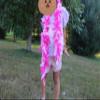 Flydreamfeathers Feather Boa 25 Gram, 4 Feet Long, Great for Party, Halloween Costume, Christmas Tree, Decoration (Candy pin Mix Pink) view 4